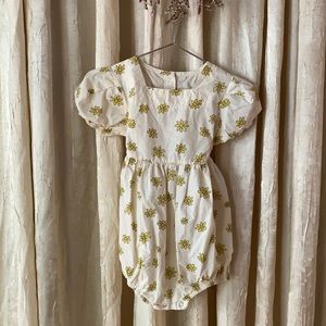 Boutique • Cartoon Flower Bubble Romper
